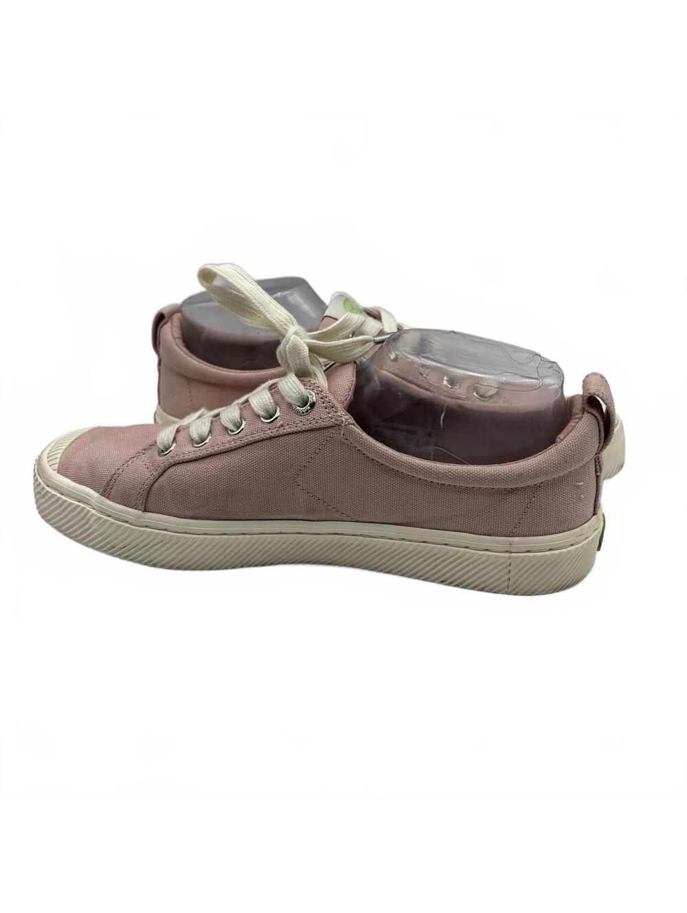 Cariuma Shoes Womens 8.5 Mens 7 Casual Low Sneakers JS-1022 Pink Canvas Unisex - Picture 8 of 13